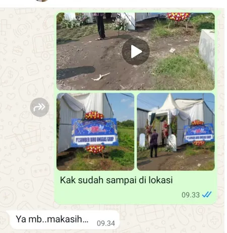 Pengiriman Karangan Bunga Malingping