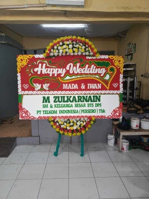 Papan Bunga di Malingping